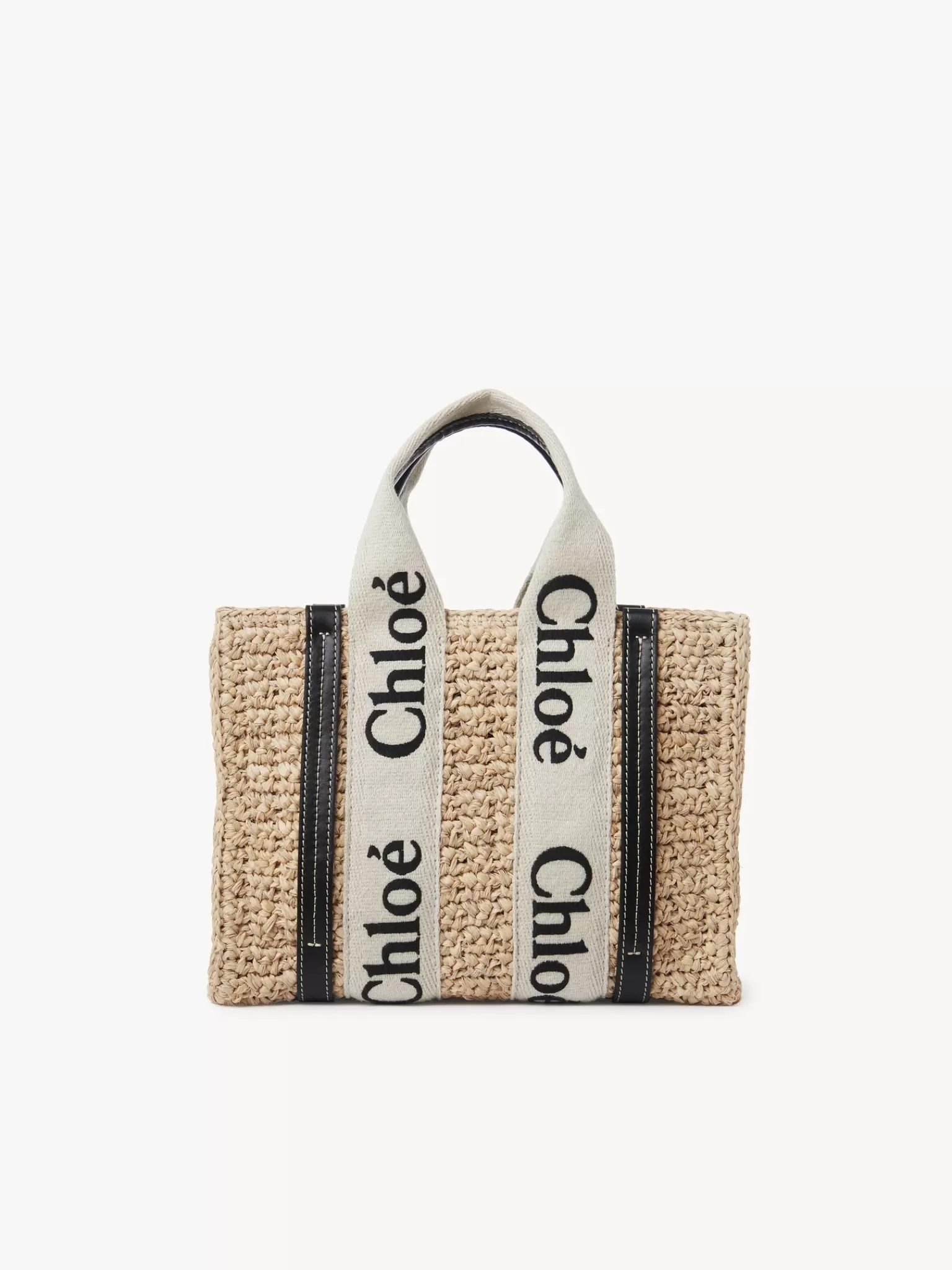 Femme Chloé Petit Sac Cabas Woody A Bandoulière